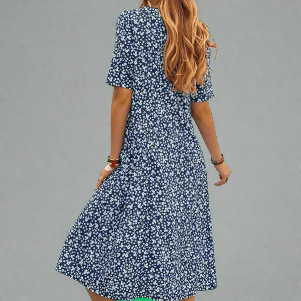 Ottilie™ | Elegante bloemenjurk van eersteklas stof