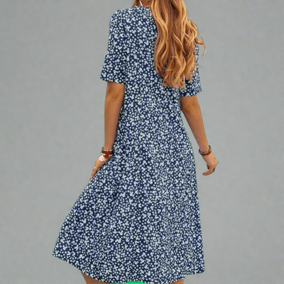 Ottilie™ | Elegante bloemenjurk van eersteklas stof