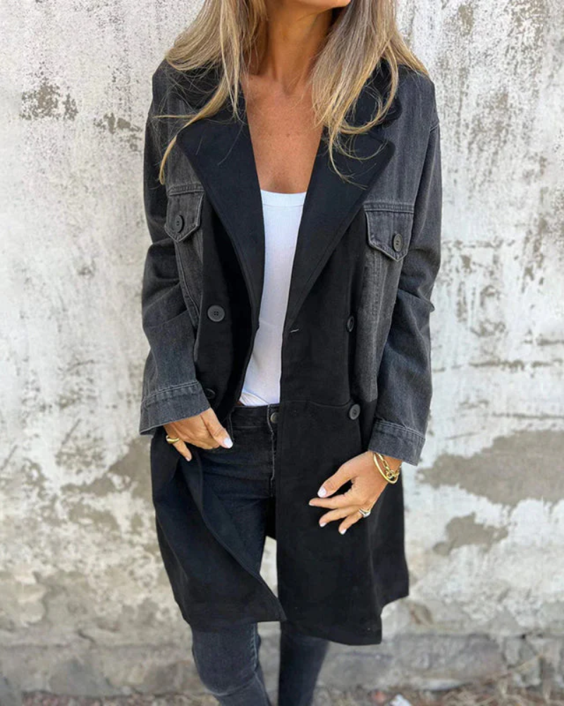 Wilja™ | Dames-Jeansmantel