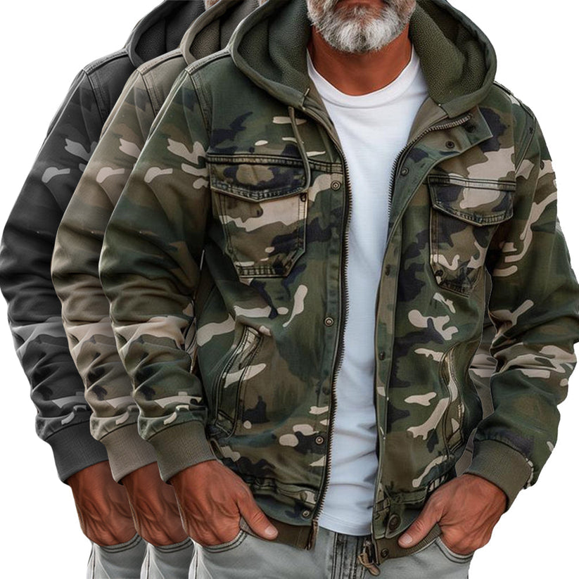 Hugo™ | Stijlvolle Camouflage Jas
