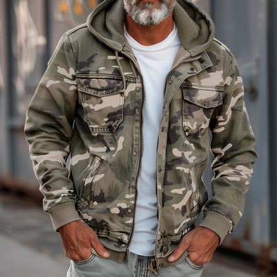 Hugo™ | Stijlvolle Camouflage Jas