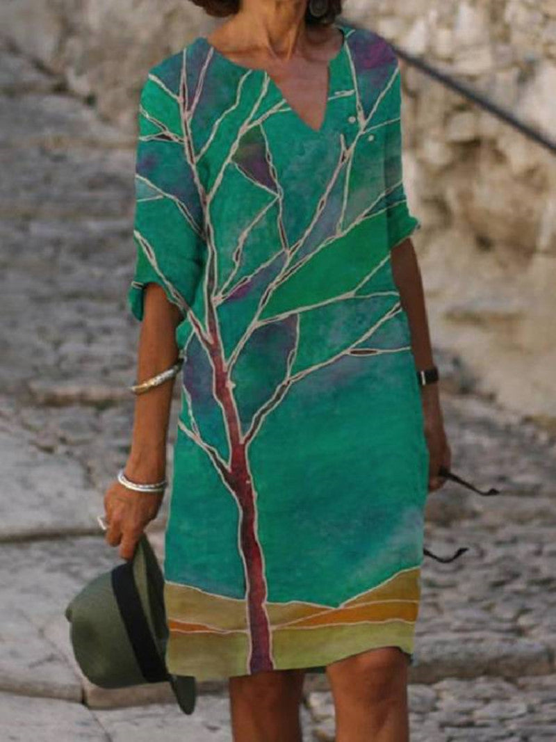 HEIDI – BLOEIENDE ELEGANTIE JURK