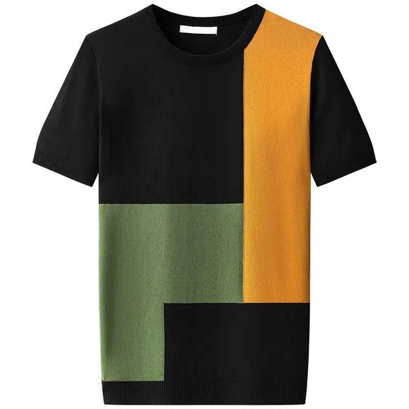 MASON – MODERN T-SHIRT MET KLEURVLAKKEN