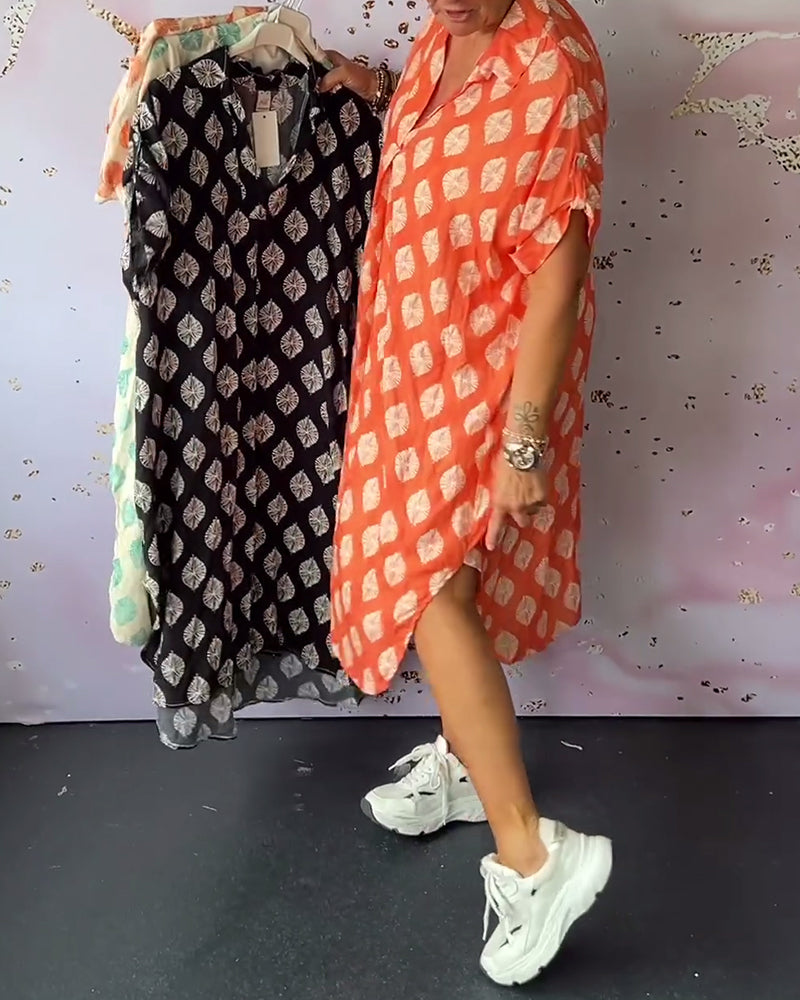 Yentl™ | Losse Lente Jurk