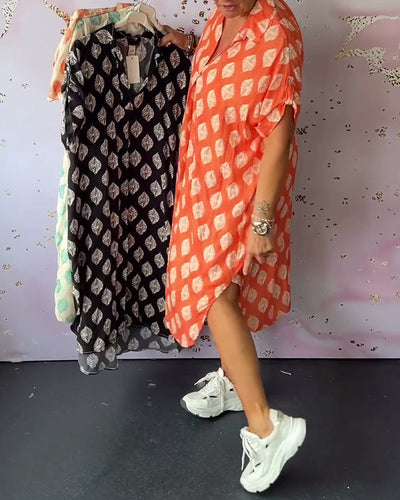 Yentl™ | Losse Lente Jurk