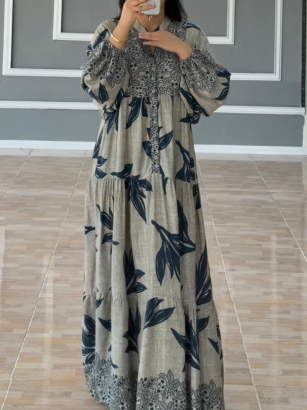 ELENA – BOHEMIAN BLOOM MAXI-JURK