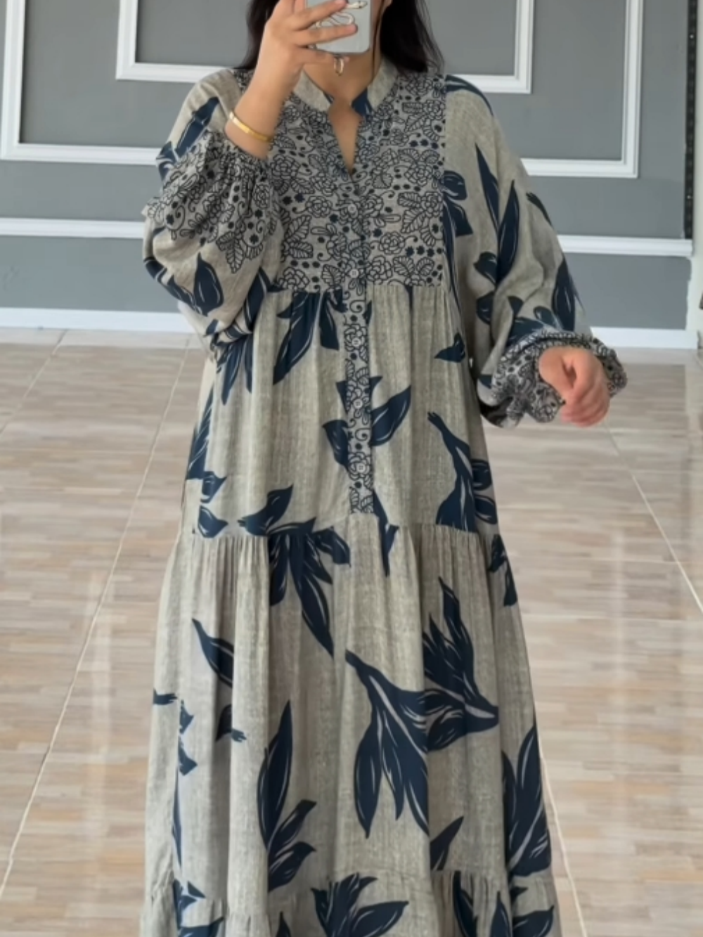 ELENA – BOHEMIAN BLOOM MAXI-JURK