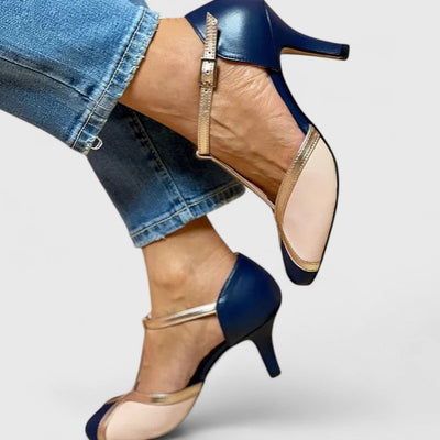 KATY – ELEGANTE T-STRAP HAKKEN