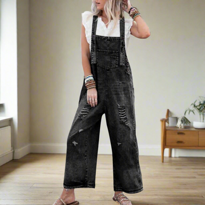 MACKENZIE – RELAXTE GESTRIPTE OVERALLS