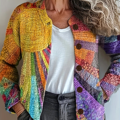 ZOE - AMBACHTELIJKE PATCHWORK-VEST