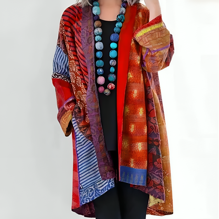 LARISSA – ARTISTIEKE KIMONO VEST