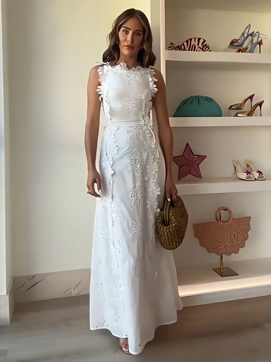 SABELLE – BLOESEM ELEGANTIE MAXI JURK