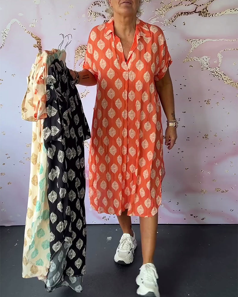 Yentl™ | Losse Lente Jurk