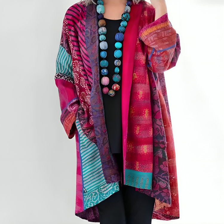 LARISSA – ARTISTIEKE KIMONO VEST