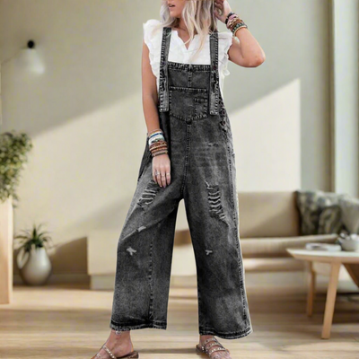 MACKENZIE – RELAXTE GESTRIPTE OVERALLS
