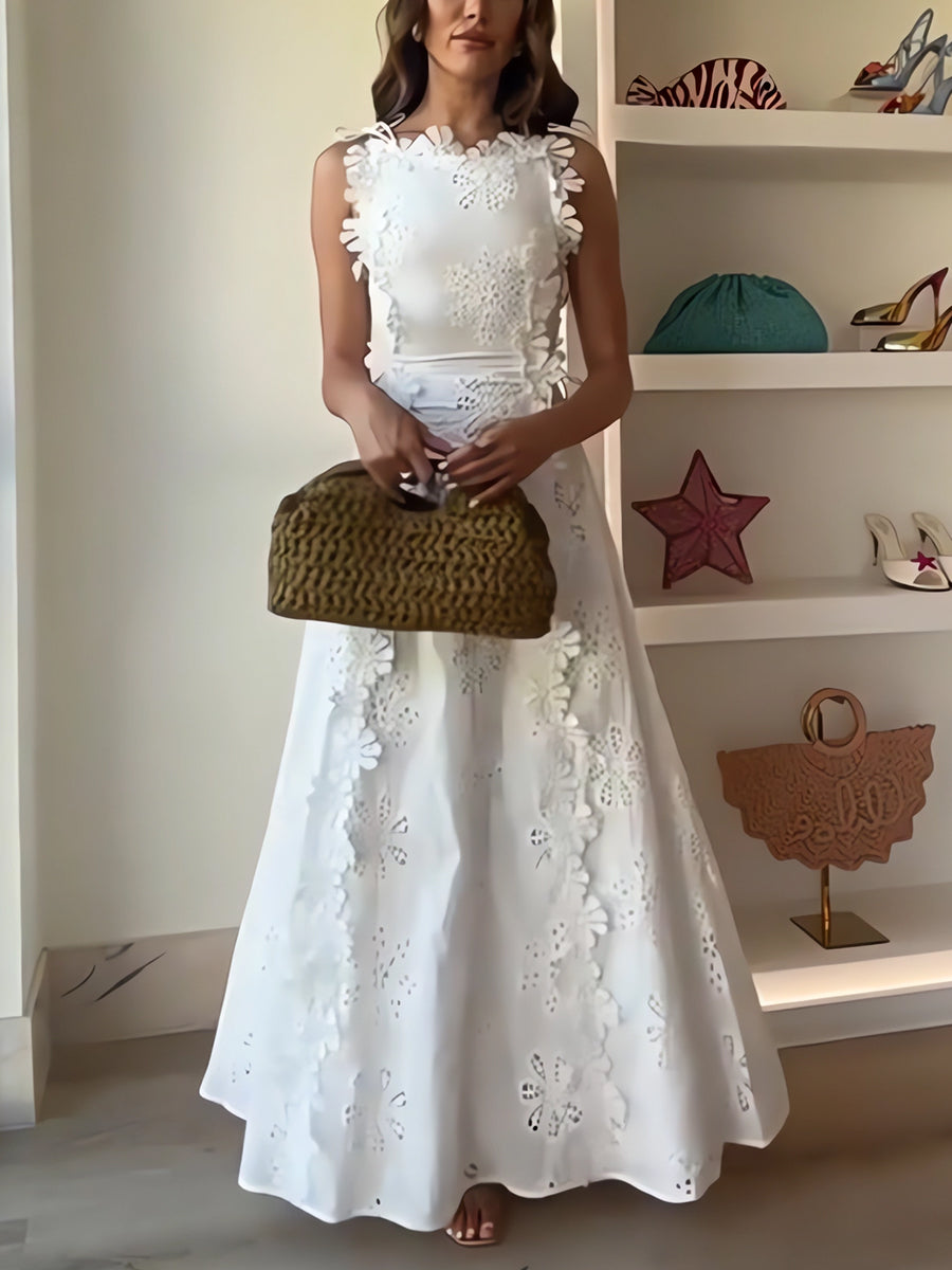 SABELLE – BLOESEM ELEGANTIE MAXI JURK