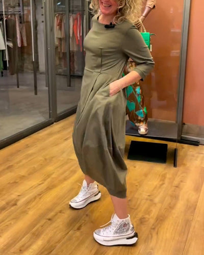 EVAGELINE – ELEGANTE LOOSE-FIT JURK