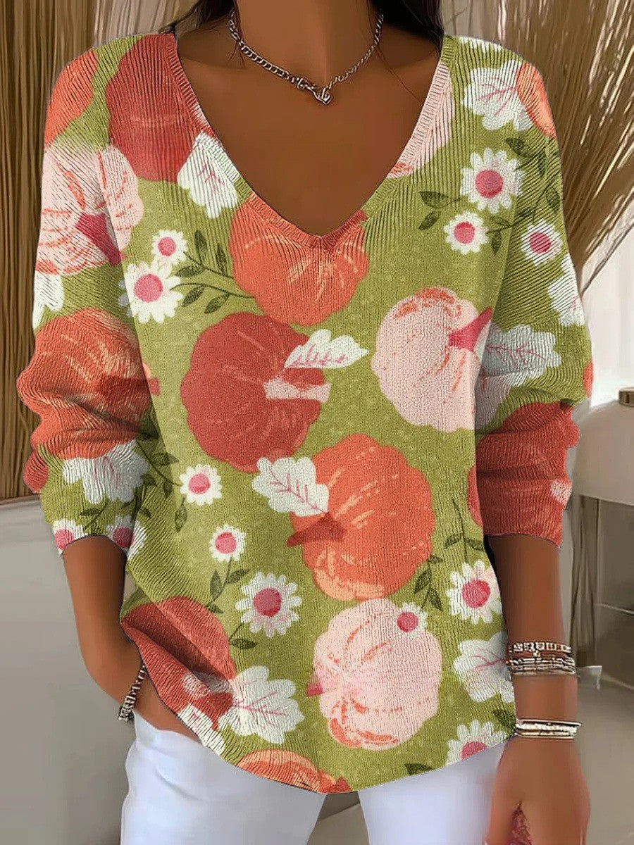 Eveline™ | V-hals trui