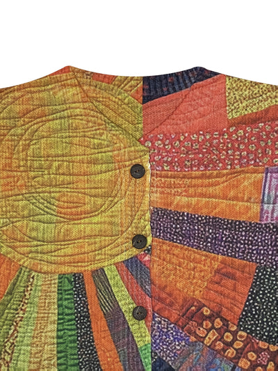 ZOE - AMBACHTELIJKE PATCHWORK-VEST