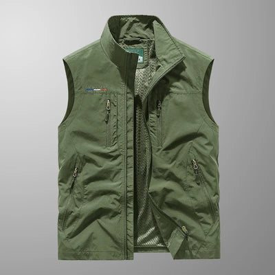 Finn™ | Ademend cargo gilet met meerdere zakken