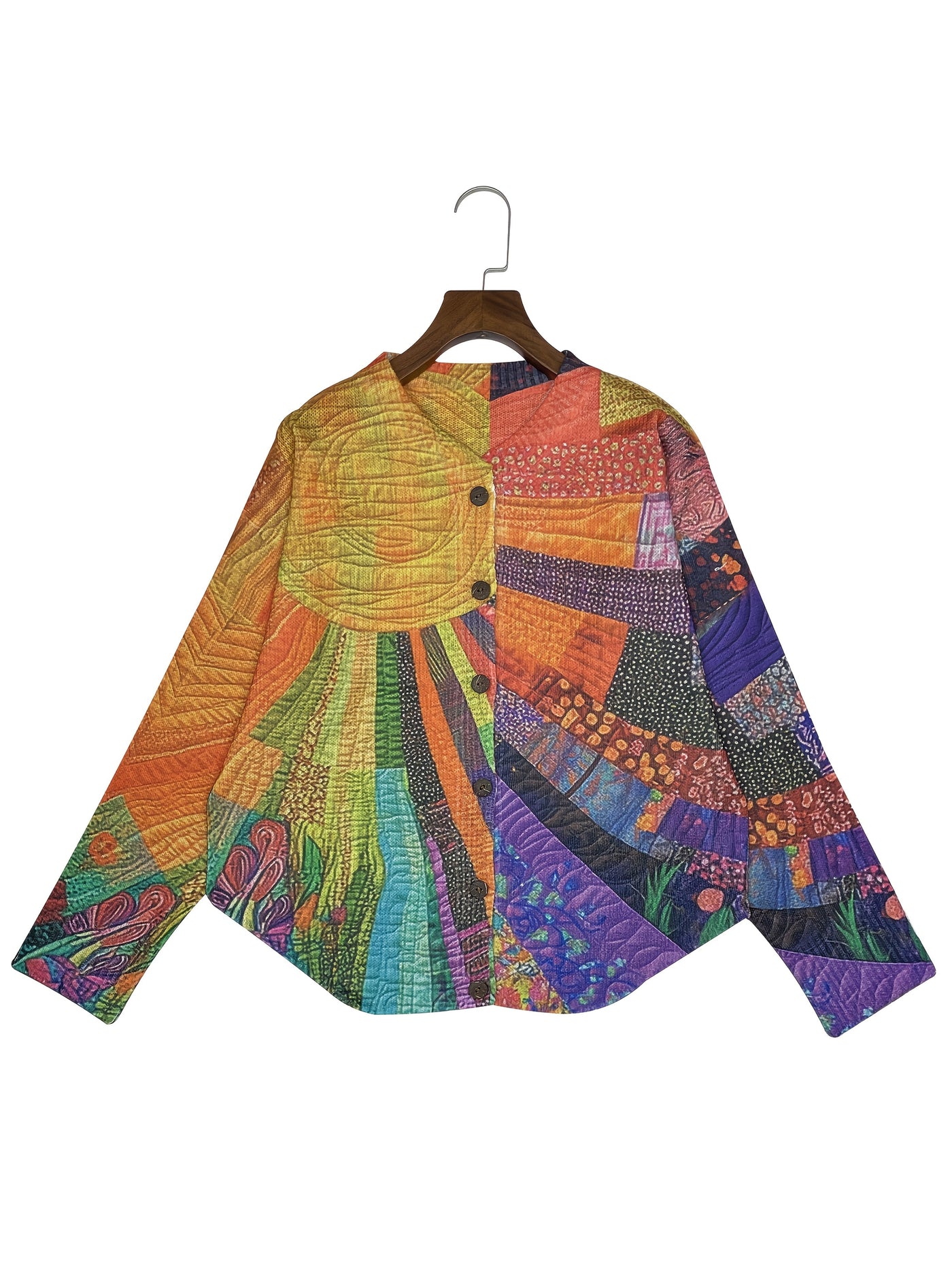ZOE - AMBACHTELIJKE PATCHWORK-VEST