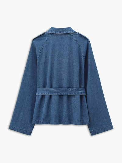 DAPHNE – DENIM JAS MET CEINTUUR