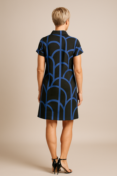 Ena™ | JURK MET KORTE MOUWEN