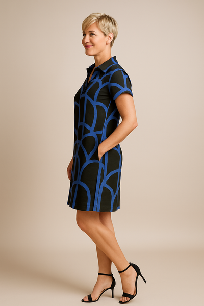 Ena™ | JURK MET KORTE MOUWEN