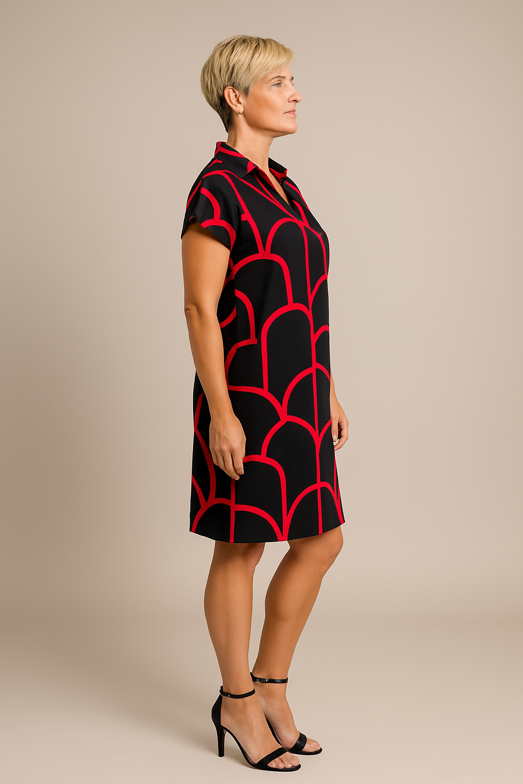 Ena™ | JURK MET KORTE MOUWEN