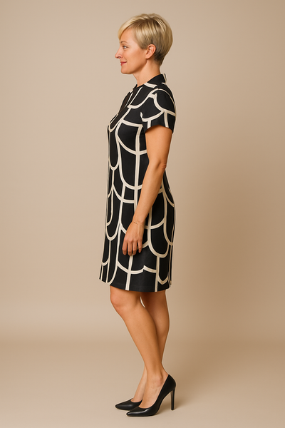 Ena™ | JURK MET KORTE MOUWEN