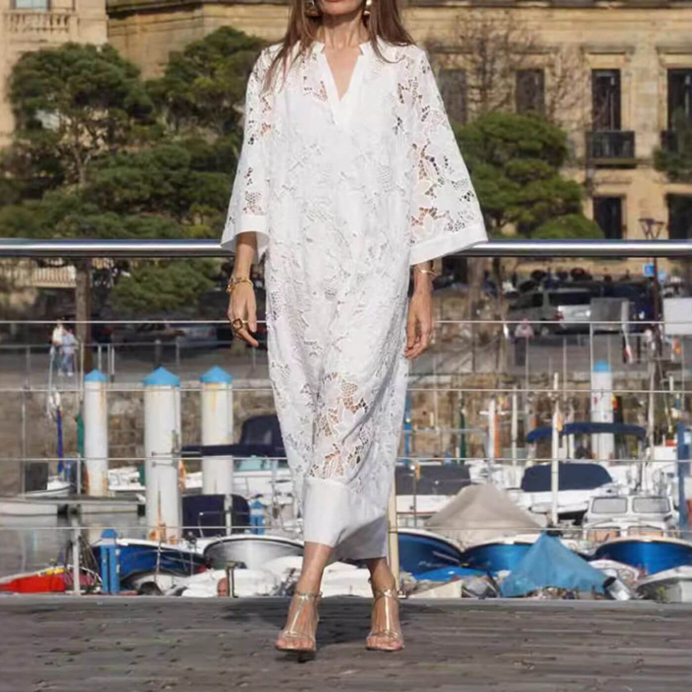 Lois™ | Zomerjurk met prachtig kant