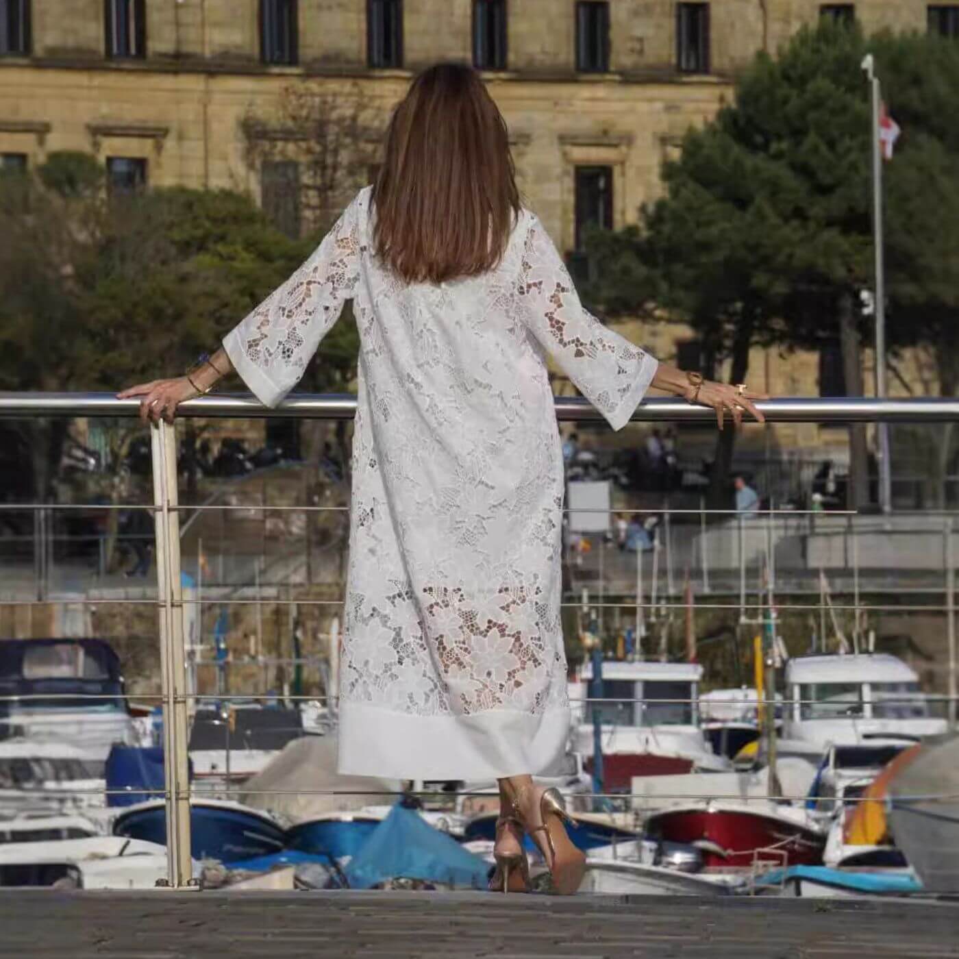 Lois™ | Zomerjurk met prachtig kant