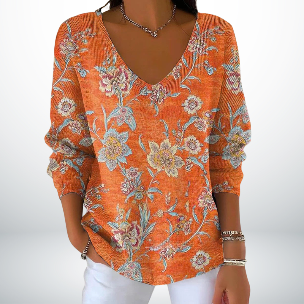 Evelien™ – Comfortabele Gebreide Trui