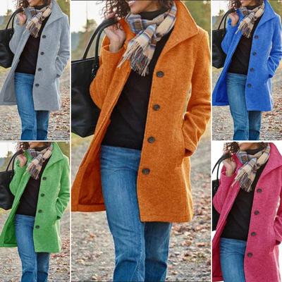 FAYE - Heerlijke Wollen Jas