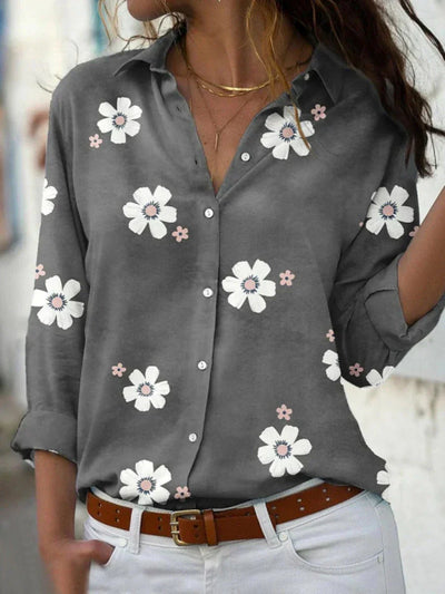 Darya™ | Klassieke blouse met speelse bloemenprint