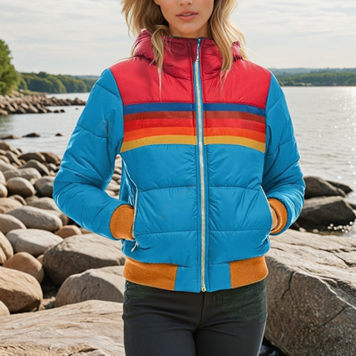 SYDNEY – RETRO AVONTUUR PUFFER JAS