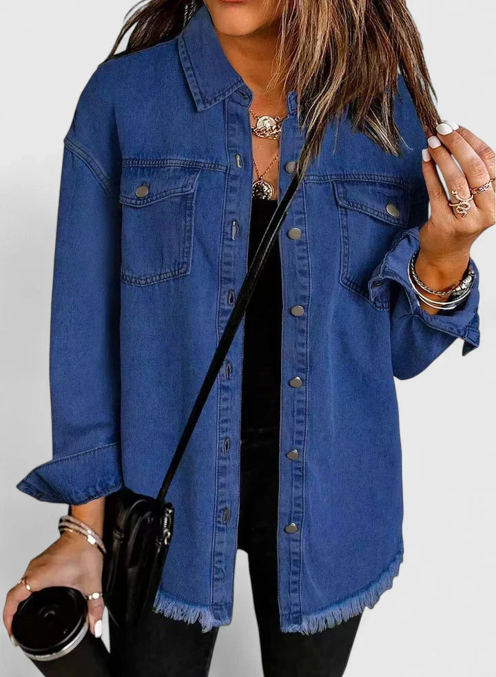 BEA – CASUAL DENIM OVERHEMDJAS