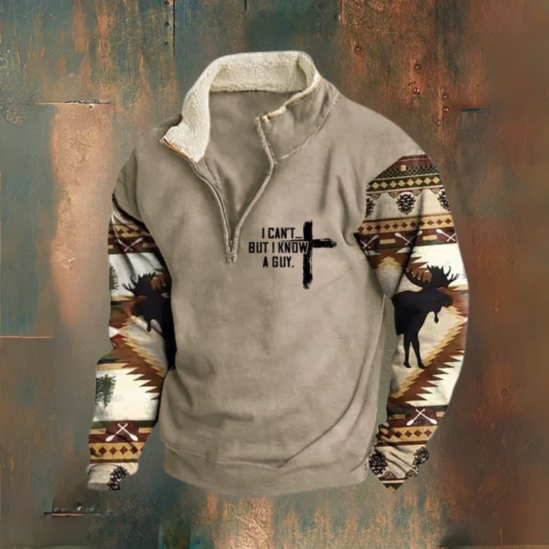 Strandbries – Halfzip Herfst/Winter Fleecejack