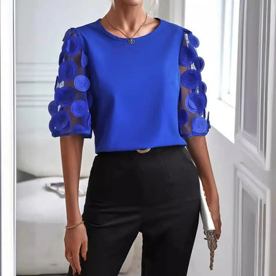Lina™ | Elegante blouse met mouwen