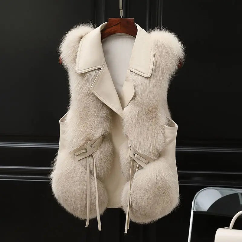 MONICA – LUXE FAUX FUR VEST