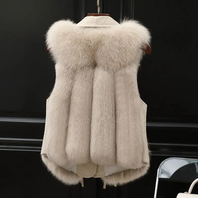 MONICA – LUXE FAUX FUR VEST
