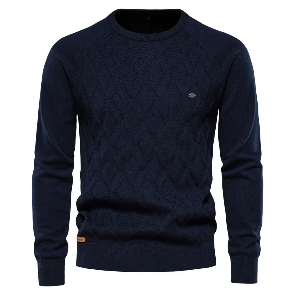 Koelman | Herenpullover met Ruitpatroon
