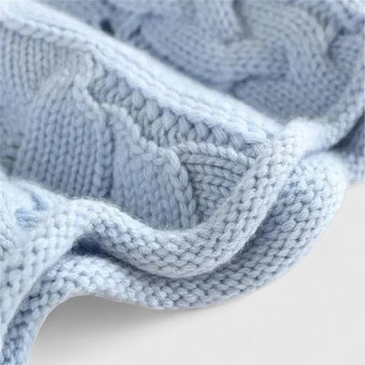 SABINE – FIJNGEBREIDE COLTRUI MET KABELPATROON