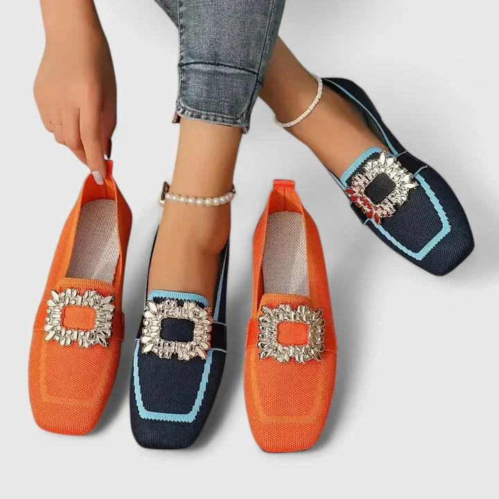 SYLVIE – LOAFERS MET VERSIERING