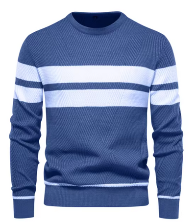 Koelman | Stijlvolle herenpullover met visgraatpatroon