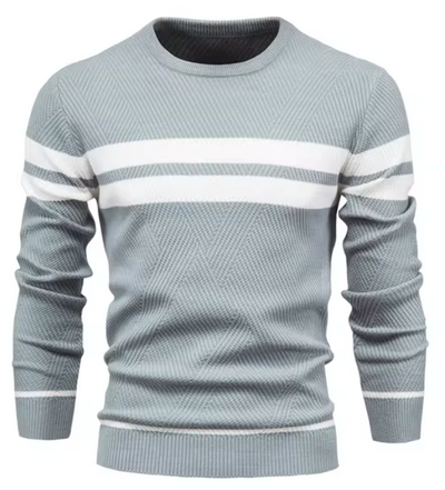 Koelman | Stijlvolle herenpullover met visgraatpatroon