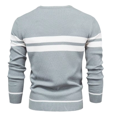 Koelman | Stijlvolle herenpullover met visgraatpatroon