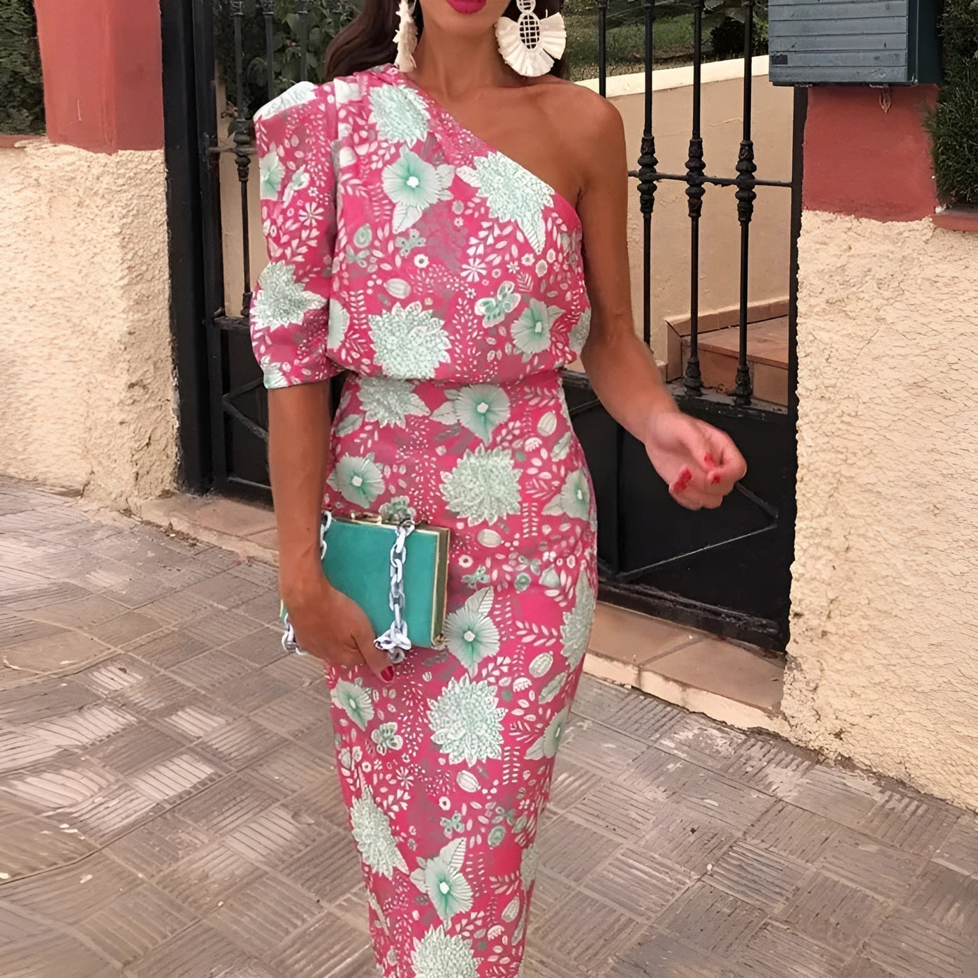 Emili™ | Elegante maxi jurk met patroon