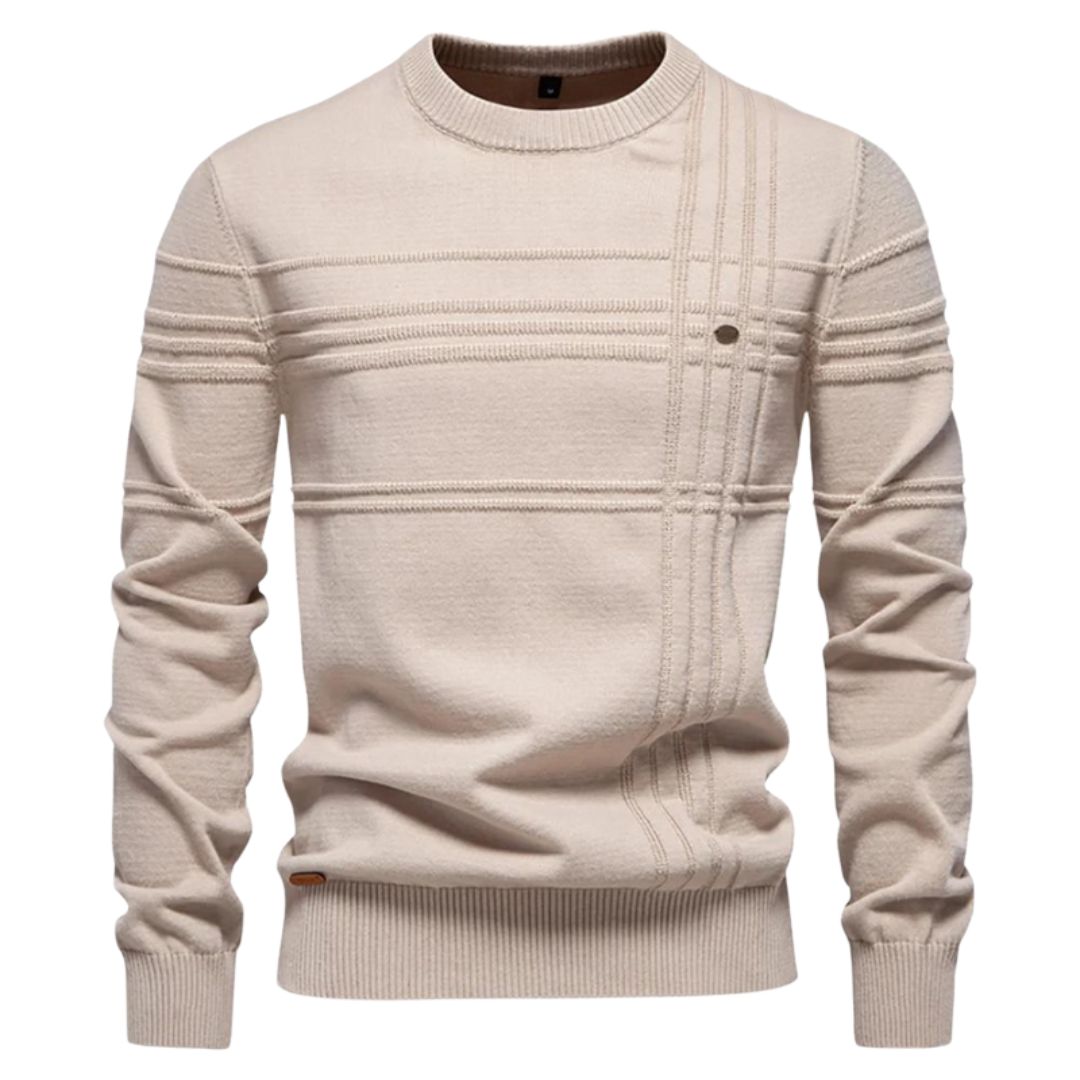 Koelman | Stijlvolle herenpullover met ruitdesign