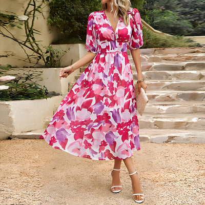 LANA – GARDEN BREEZE MIDI JURK